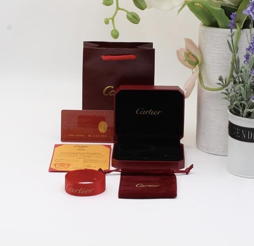 سوارة كارتير رجاليه فضي شامل الملحقات