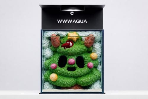 Christmas tree aquarium 20x22x23cm
