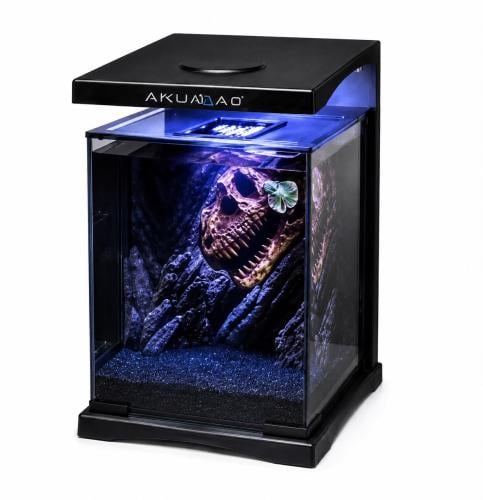 aquascape aquarium with led light 21x26x30cm
