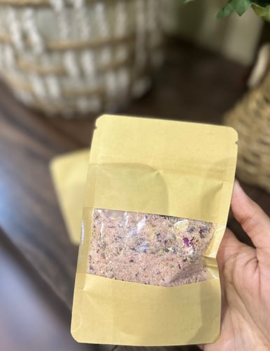 Bath salt for the body and feet