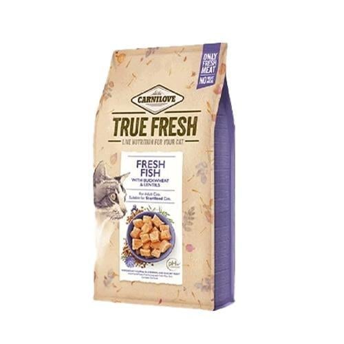 اكل قطط كارنيلوف ترو فريش بنكهة السمك للقطط المعقم...