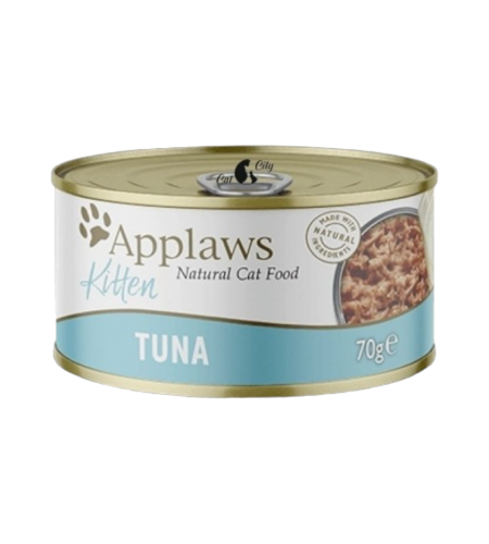 أبلاوز معلبات التونا للقطط الصغيرة بالمرق 70 جرام