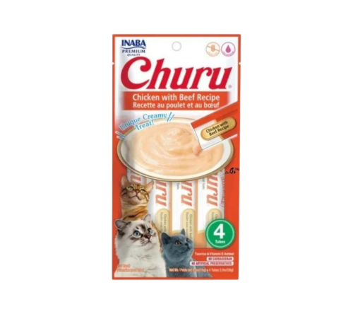 اينابا تشورو مكافأت هريسة الدجاج واللحم البقري 4×1...