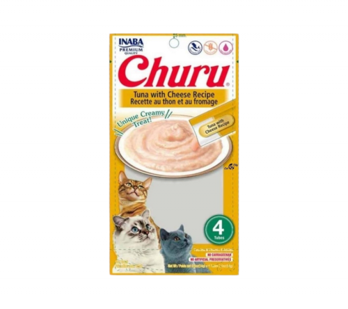 اينابا تشورو مكافأت هريسة التونا والجبنة 4×14 جرام