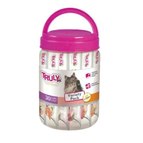 مكافات ترولي بنكهات متنوعة للقطط 420 جم