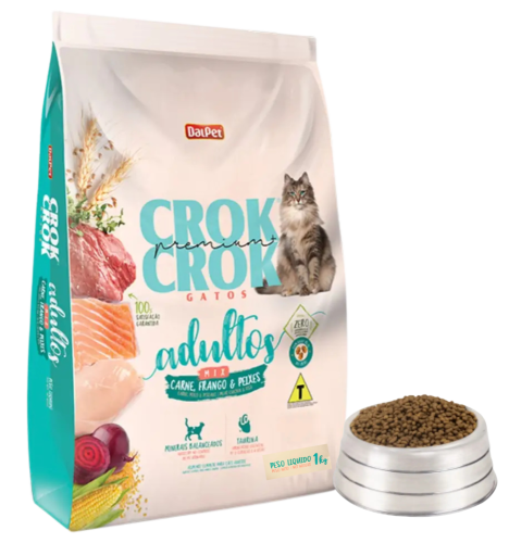 كروك طعام جاف 15 كيلو