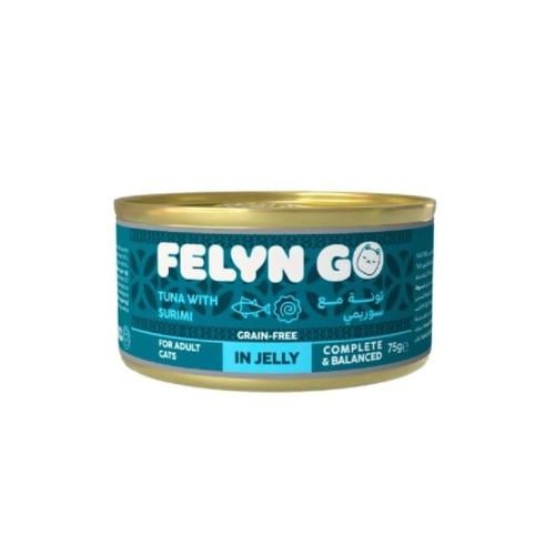 فيلاين قو معلبات بنكهة التونة والسوريمي بالجيلي 75...