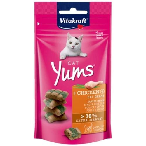 فيتاكرافت مكافات للقطط بنكهة الدجاج 40g