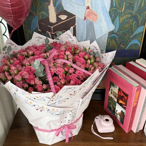 Super mix pink bouquet