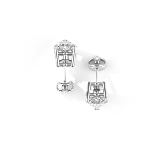 HRT 0.50 pointer of LOVE CVD earrings