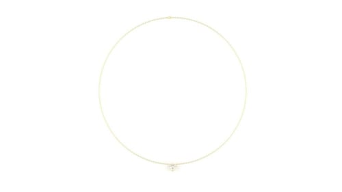 HRT 0.15 pointer of LOVE CVD necklace