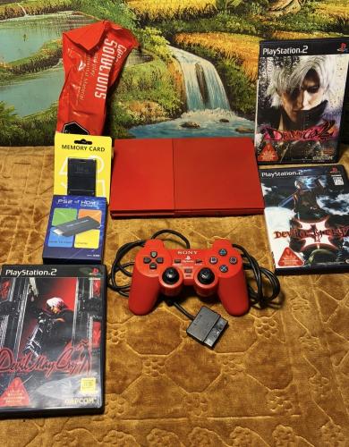 Sony PlayStation 2 - Slim Red