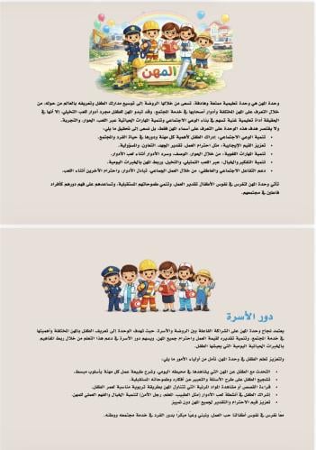 وحدة المهن ، خطة أسبوعية ، ثلاث أسابيع ، نسخه pdf