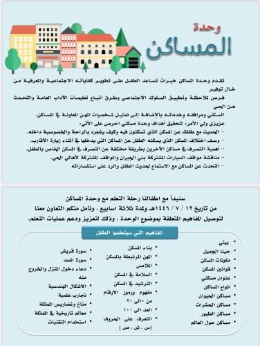 وحدة المساكن ، بصيغة pdf