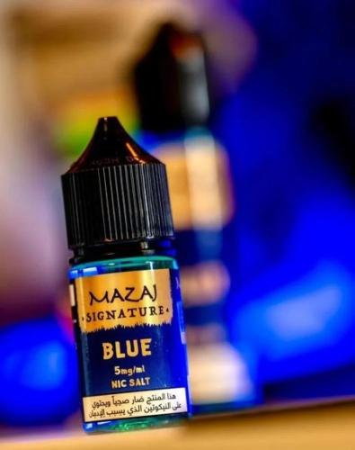 نكهة سولت مزاج ازرق MAZAJ BLUE