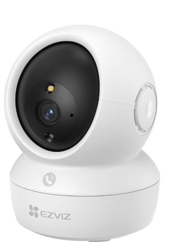 كاميرا مراقبة خارجية H6C برو 2K مع تقنية دمج المسا...