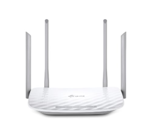 راوتر آرتشر C50 لاسلكي ثنائي النطاق أبيض