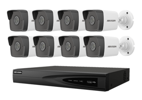 8 كاميرات مراقبة - IP بدقة 6 ميجابكسل
