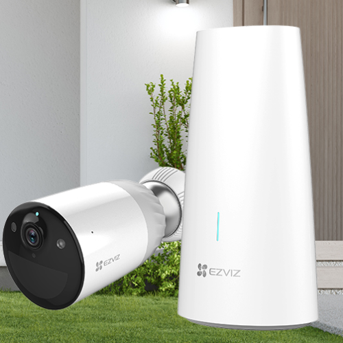 EZVIZ BC1-B1 2K⁺: مجموعة كاميرا واحدة تعمل بالبطار...