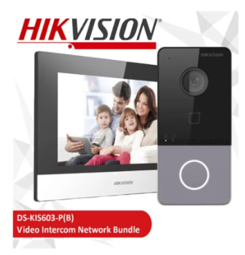 IP Video Intercom Kit, DS-KIS604-p