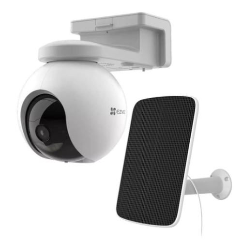 EZVIZ لوحة شمسية EB8 +، من ايزفيز، أسود