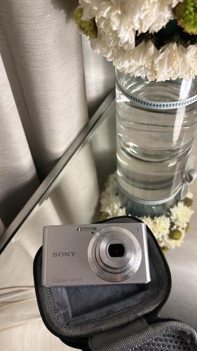Sony Cybershot in silver