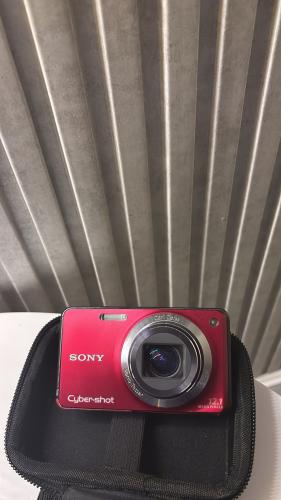 Sony cybershot in burgundy