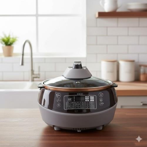 قدر وقلاية 1600W – 5L