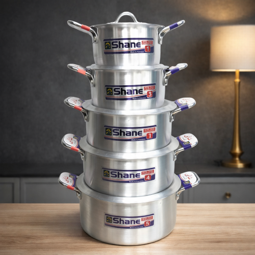 طقم قدور المنيوم – 5 قطع