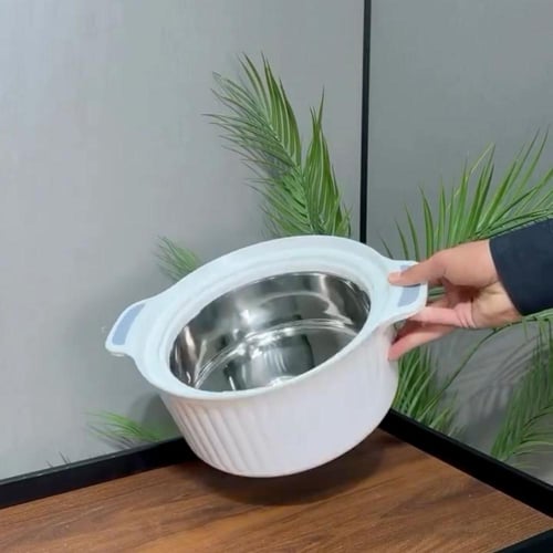 طقم حافظات طعام جيان من السيف - 3 قطع (أبيض)