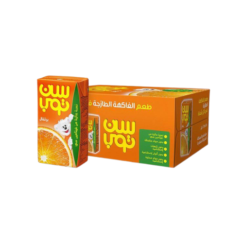 كرتون عصير سن توب برتقال صغير 125 مل 30 عبوة
