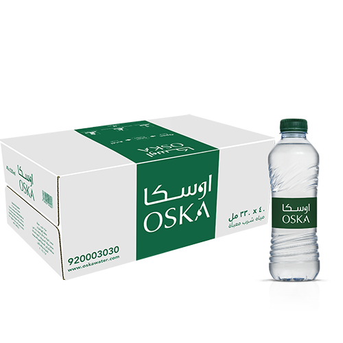 كرتون مياه اوسكا 330 مل 40 عبوة