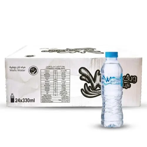 كرتون مياه ويف لايف (200مل-330مل)
