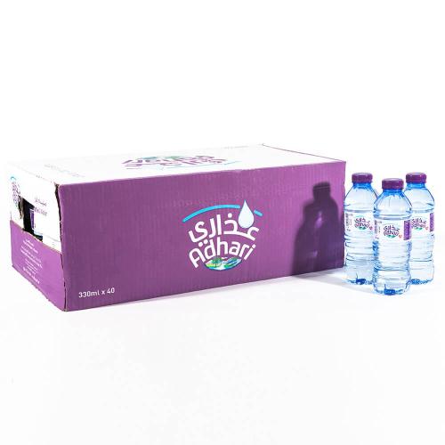 كرتون مياه عذاري 330 مل 40 عبوة