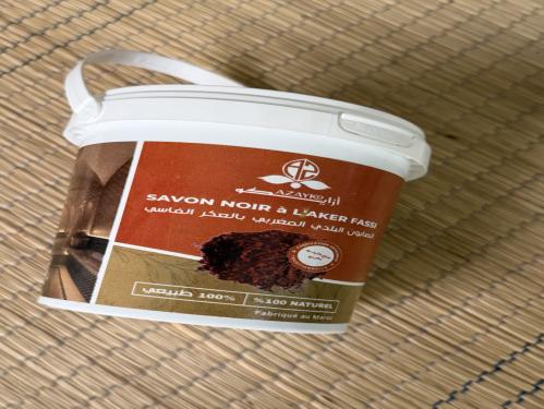 Moroccan traditional soap with black seed