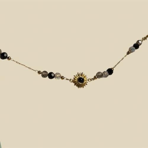 خلخال ذهبي و نجمه سوداء ( 0099)