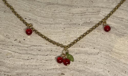 خلخال كرز ذهبي (0038)