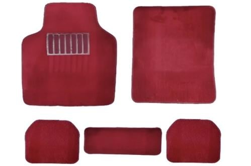 دعاسات 5 قطع عنابي