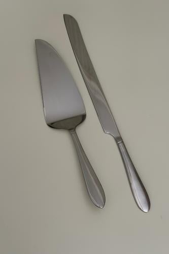 سكين أستيل فضي