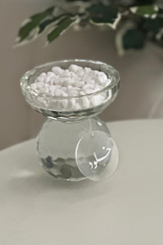 مبخره الزجاج والكريستال الدائريه