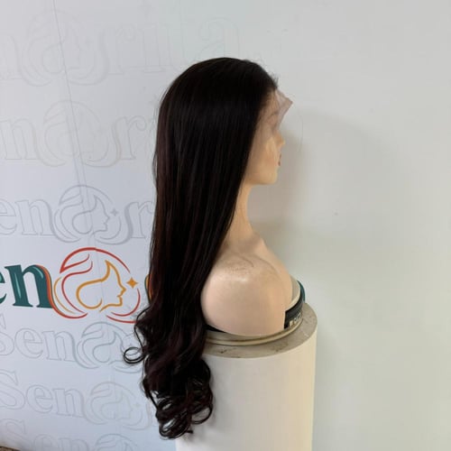 اروكه شعر طبيعي 28 انش جذور اماميه فروه دانتيل