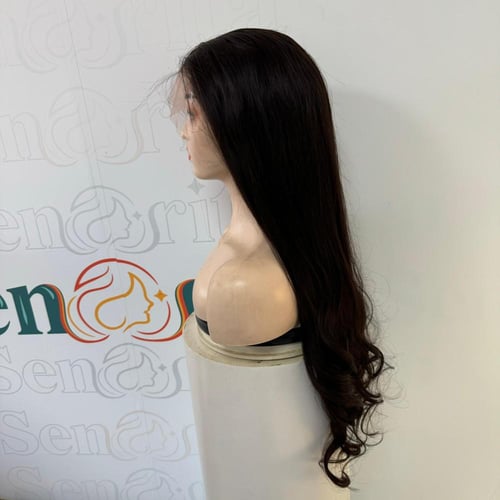 باروكة شعر طبيعي 30 انش جذور اماميه فروه دانتيل