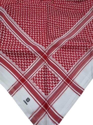 شماغ لورينو أحمر