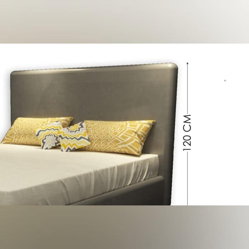 سرير بتنجيد سادة