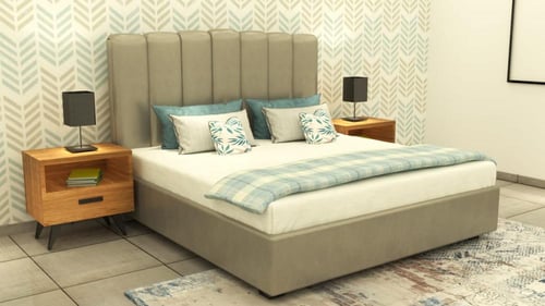 سرير الشرائح المبطنة