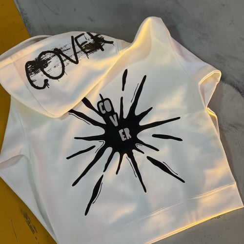 white hoodie