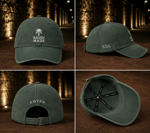 Cap saudi made