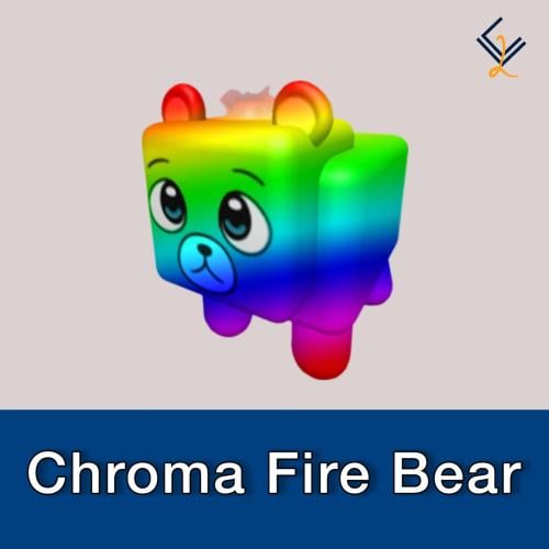 Chroma Fire Bear