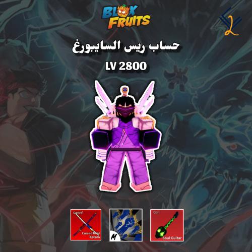 حساب ريس السايبورغ + قود هيومن + سيوف اودن + قيتار...
