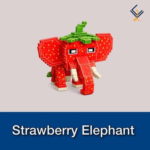 Strawberry Elephant | ماب ركلة صندوق الحظ